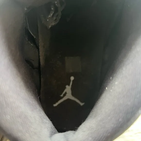 Retro 12 Baron Air Jordan Nike grey and black