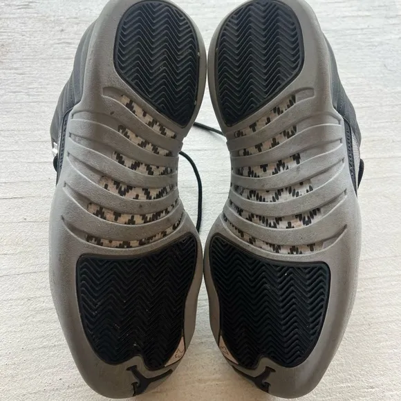 Retro 12 Baron Air Jordan Nike grey and black