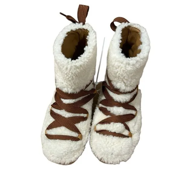 REVOLVE SEE BY CHLOÉ Charlee shearling ankle boots