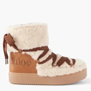 REVOLVE SEE BY CHLOÉ Charlee shearling ankle boots