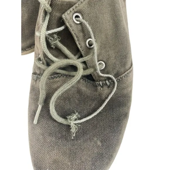 Roan by Bed Stu Sanders Vintage Mens US 10.5 Sneakers Green Lace Up Casual Shoes