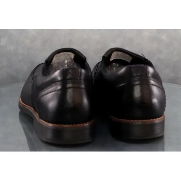 Rockport Men's Lightweight Slip On Dress Loafers Shoes Size 9 Leather Black