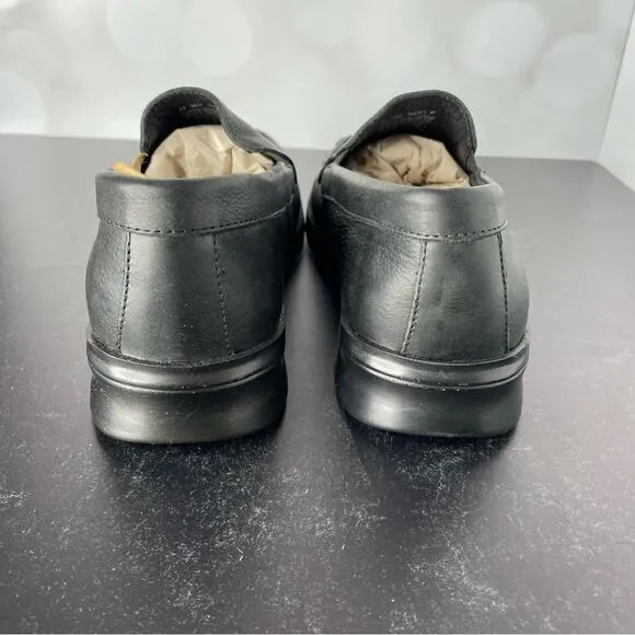 ROCKPORT Men's Palmer Venetian Loafer Shoes Black Sz 10.5