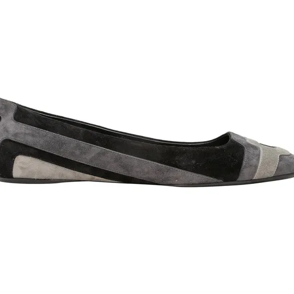 ROGER VIVIER SUEDE BALLET FLATS SIZE 39