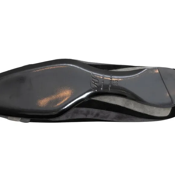 ROGER VIVIER SUEDE BALLET FLATS SIZE 39