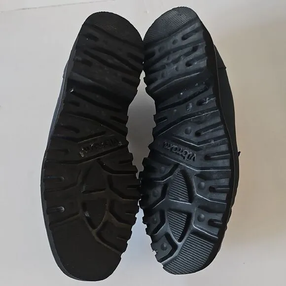 Ron White Black Chunky Platform Loafers Slip-Ons