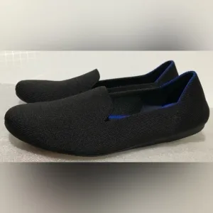 Rothy’s Black Knit Loafers Chic Slip On Ballet