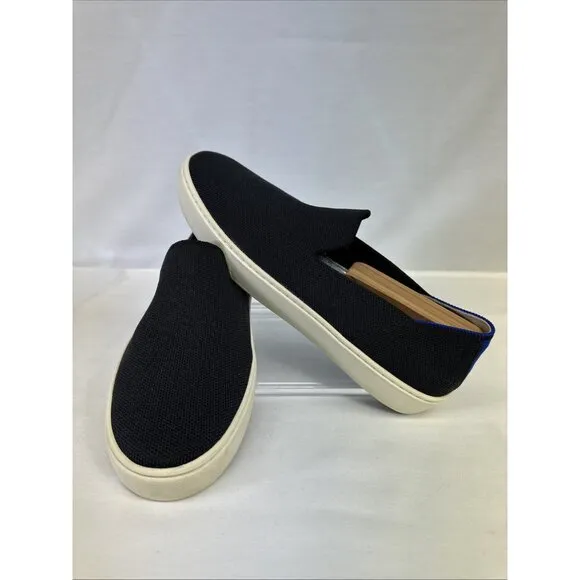 Rothy's Black Slip On Knit Casual Comfort Sneakers Size 10