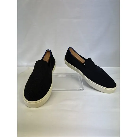 Rothy's Black Slip On Knit Casual Comfort Sneakers Size 10