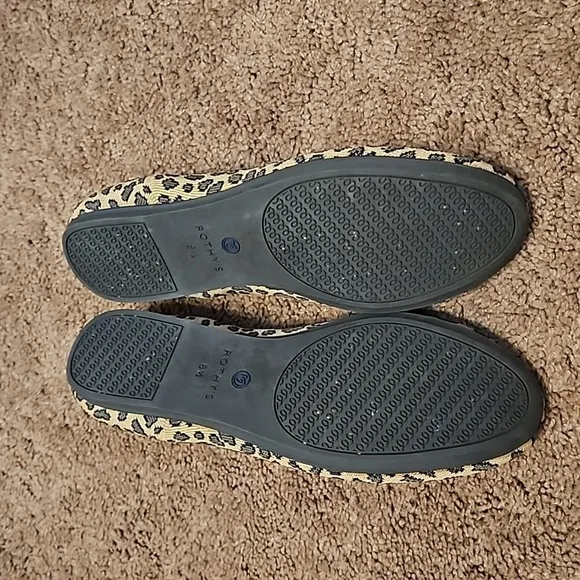 Rothy’s RETIRED Leopard Spotted Round Toe Flats, Size 8.5