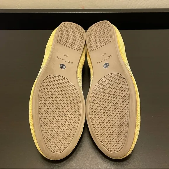 ROTHY'S Rounded Toe Flats in Sunshine
