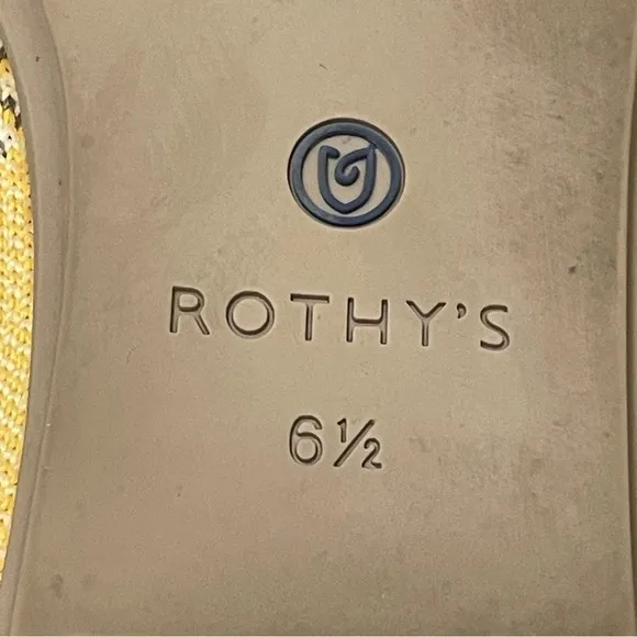 ROTHY'S Rounded Toe Flats in Sunshine