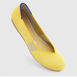 ROTHY'S Rounded Toe Flats in Sunshine