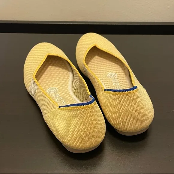 ROTHY'S Rounded Toe Flats in Sunshine