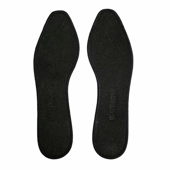 Rothy's Square Toe Tuxedo Knit Woven Ballet Flats $129 Size 8