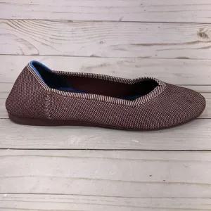 Rothy's The Flats Round Toe Plum Birdseye Women Size 8.5 Retired Slip On