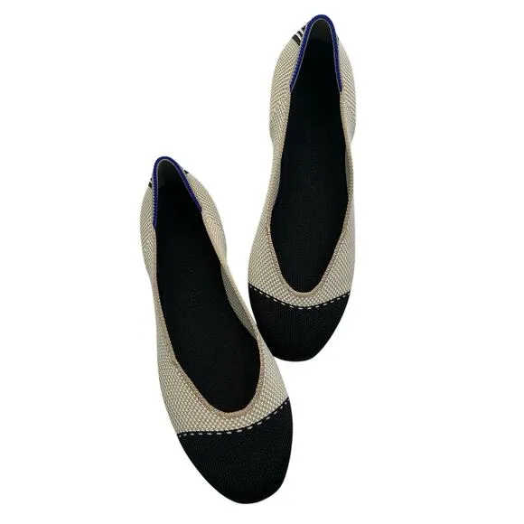 Rothy’s The Loafer Camel Captoe Women’s Size 7 Multicolored
