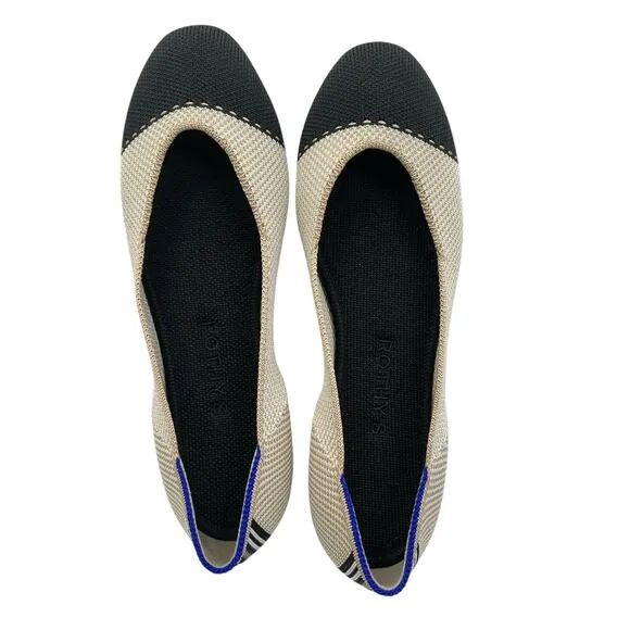 Rothy’s The Loafer Camel Captoe Women’s Size 7 Multicolored