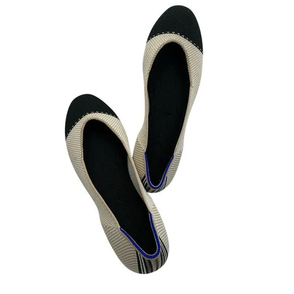 Rothy’s The Loafer Camel Captoe Women’s Size 7 Multicolored