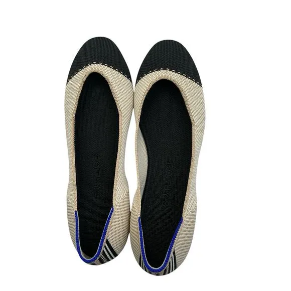 Rothy’s The Loafer Camel Captoe Women’s Size 7 Multicolored