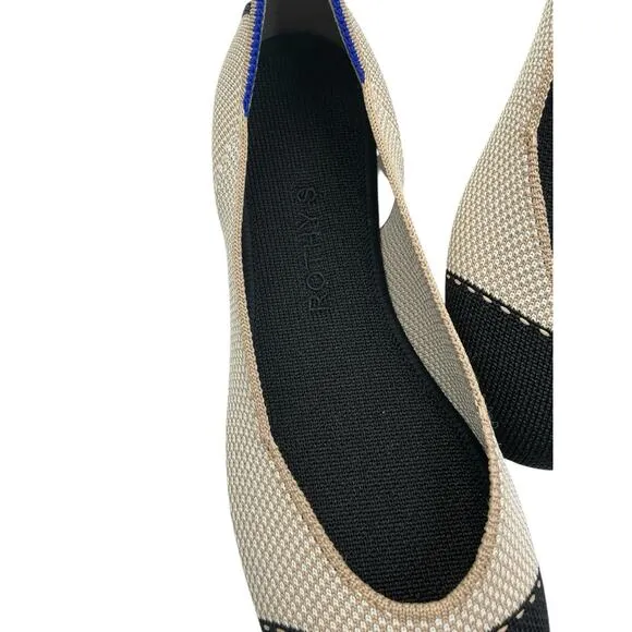 Rothy’s The Loafer Camel Captoe Women’s Size 7 Multicolored