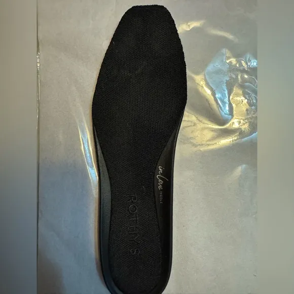 ROTHY'S The Max Square Toe Mary Jane Flats Size 6 VGUC