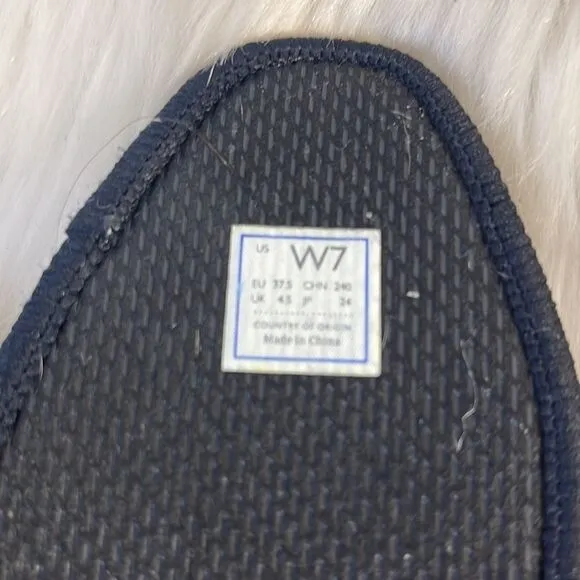 Rothy's The Square Black Flats Sz 7