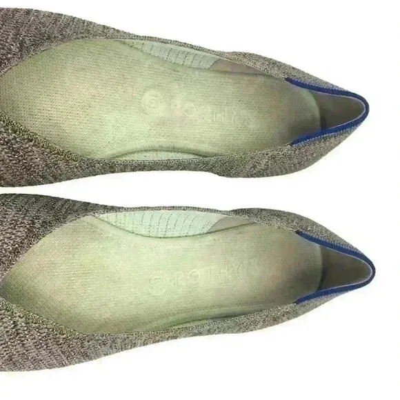 Rothy’s Women’s Stardust Round Toe Slip On Flats Size 11.5