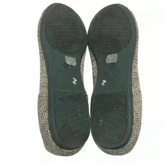 Rothy’s Women’s Stardust Round Toe Slip On Flats Size 11.5