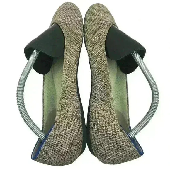 Rothy’s Women’s Stardust Round Toe Slip On Flats Size 11.5