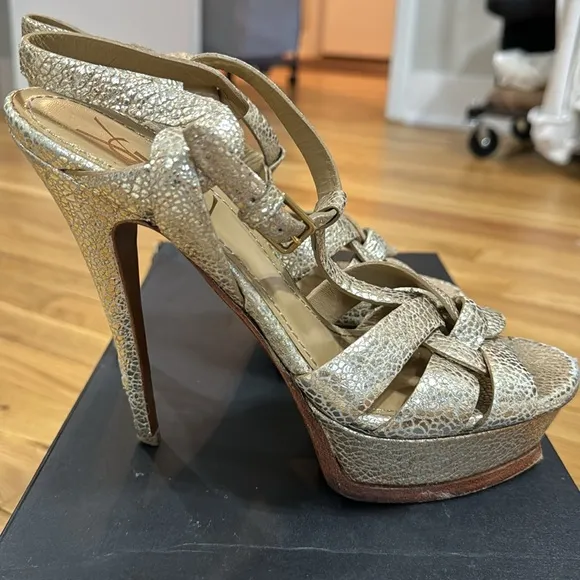 Saint Laurent Tribute Platform Sandals