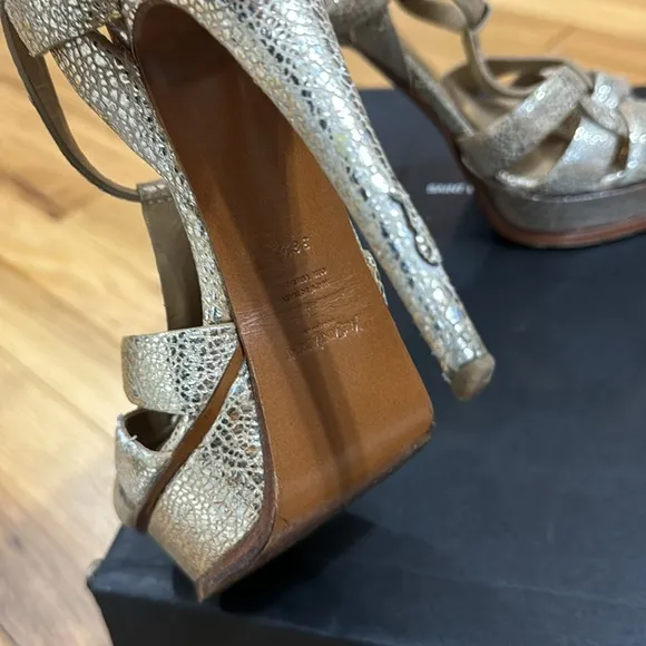 Saint Laurent Tribute Platform Sandals