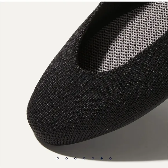 SALE TODAY ONLY! Rothy's “The Square” Black Flats