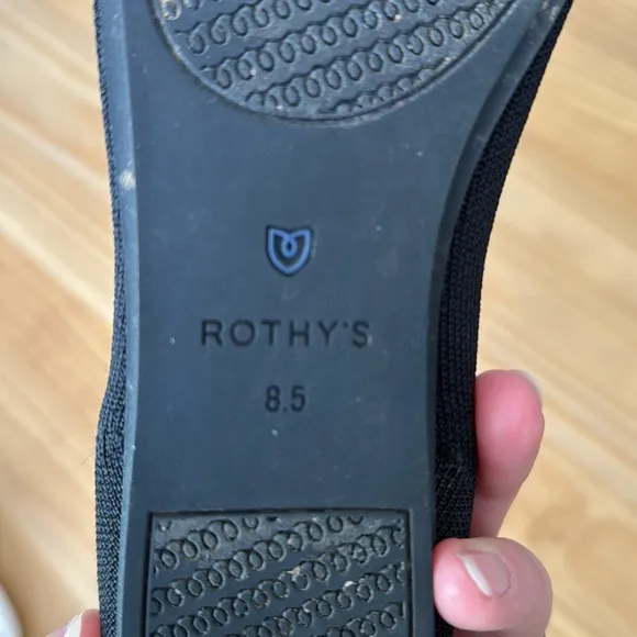 SALE TODAY ONLY! Rothy's “The Square” Black Flats