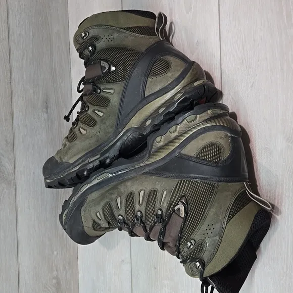 Salomon Men's 128653 Hiking High Top Boots Shoes Sneakers Sz 11
