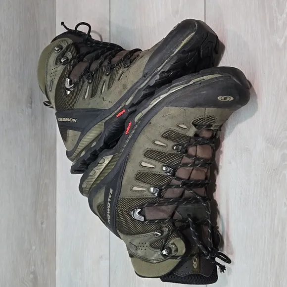 Salomon Men's 128653 Hiking High Top Boots Shoes Sneakers Sz 11
