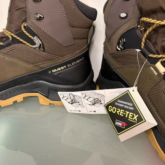Salomon Men's Brown Hiking Boots
