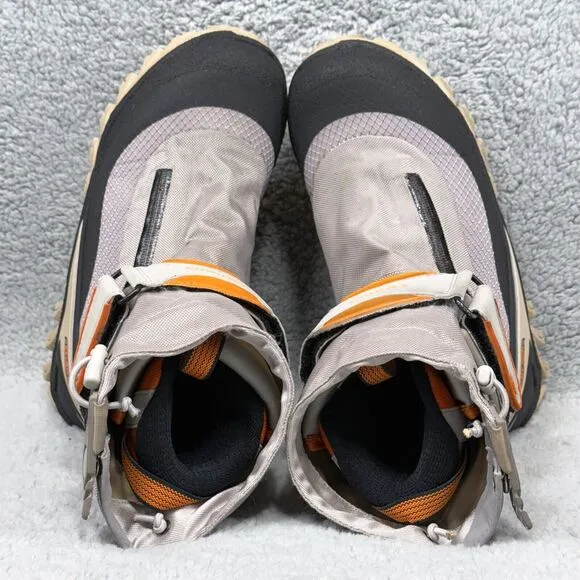 Salomon Snow Pro Womens Size 6.5 Snow Boots Gray Black Beige Contagrip Vintage