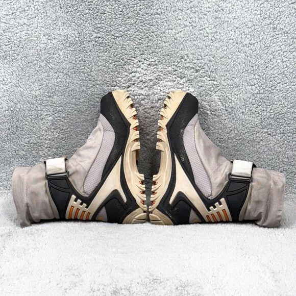 Salomon Snow Pro Womens Size 6.5 Snow Boots Gray Black Beige Contagrip Vintage