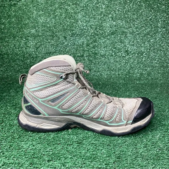 Salomon X Ultra Mid Aero 379176 Women’s Waterproof Hiking Boots Shoes Size 10