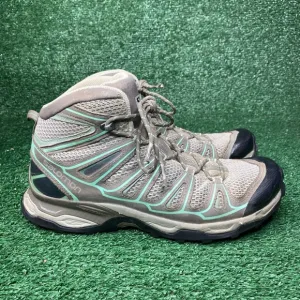 Salomon X Ultra Mid Aero 379176 Women’s Waterproof Hiking Boots Shoes Size 10