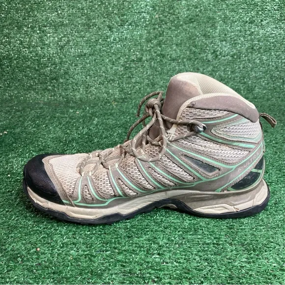 Salomon X Ultra Mid Aero 379176 Women’s Waterproof Hiking Boots Shoes Size 10