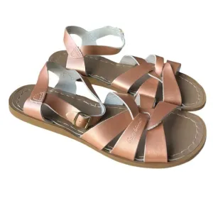 Salt Water Original Sandals  in Rose Gold women’s size 9