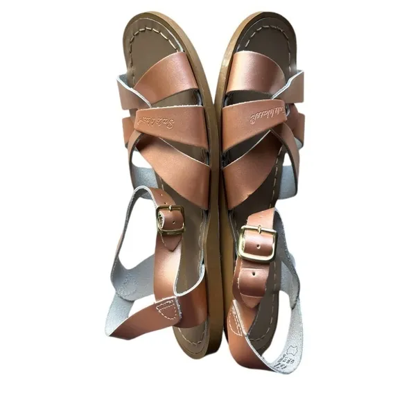 Salt Water Original Sandals  in Rose Gold women’s size 9