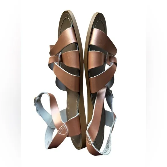 Salt Water Original Sandals  in Rose Gold women’s size 9