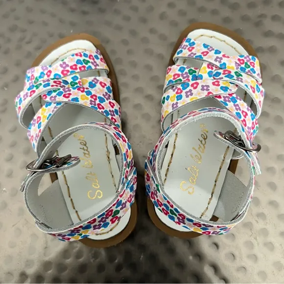 Salt Water Sandal by Hoy Sandal in Floral Print