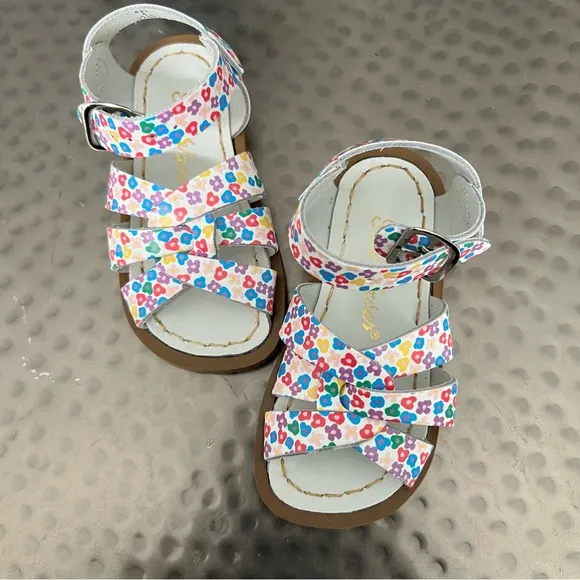 Salt Water Sandal by Hoy Sandal in Floral Print