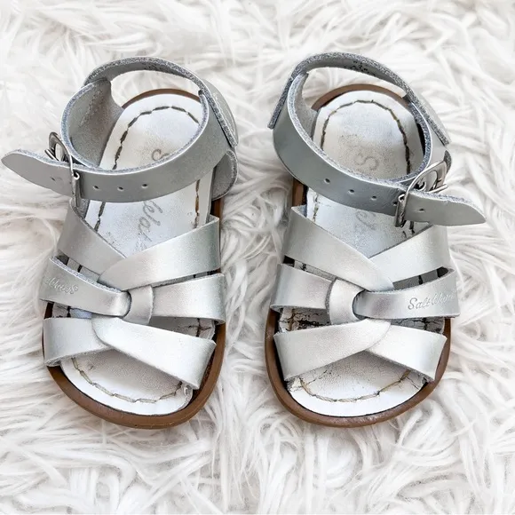 Salt Water Sandals by Hoy Shoe | Original Silver Sandal
