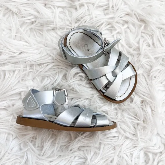 Salt Water Sandals by Hoy Shoe | Original Silver Sandal