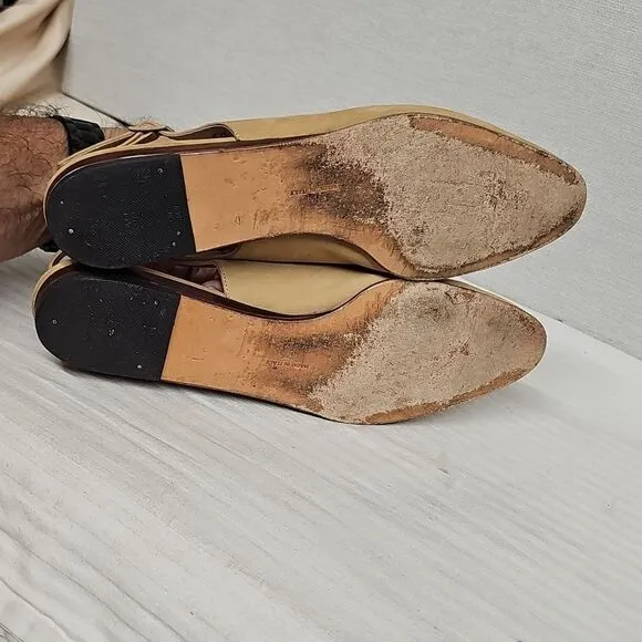 SALVATORE FERRAGAMO SLINGBACK FLATS BFPM-02-094